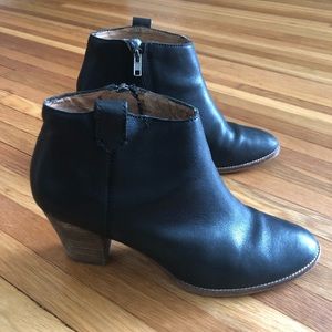 Madewell booties size 9